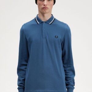 The Fred Perry ShirtM3636 Midnight Blue / Snow White / Black