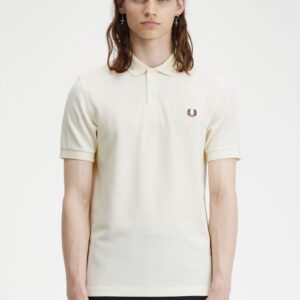 The Fred Perry ShirtM6000 Ecru / Oxblood