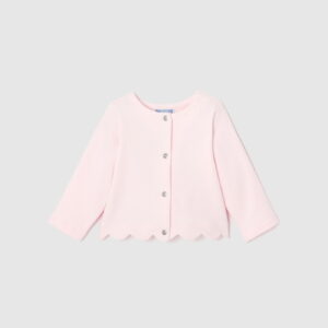 Baby girl fleece cardigan