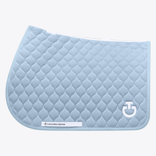 Cavalleria Toscana Jumping Saddle Pad with Circular Quilting