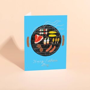 Grilling Dad Card