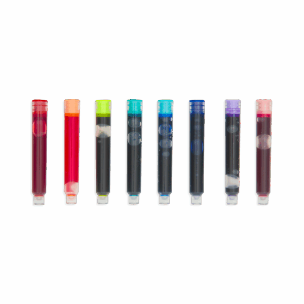 Colorful Ink Refill Set of 8