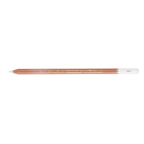 white drawing pencil