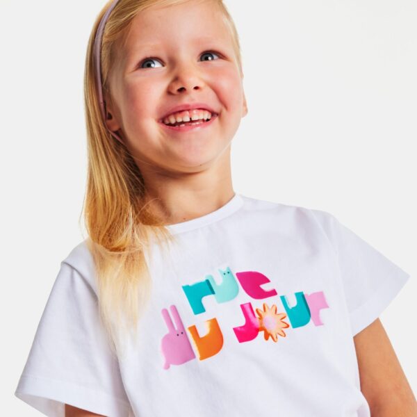 Girl short-sleeved T-shirt