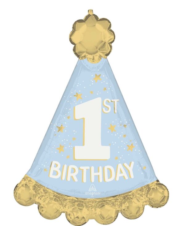 Large Birthday Boy Hat Balloon