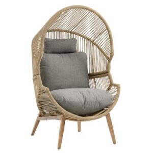 Lounge chair HALVREBENE natural