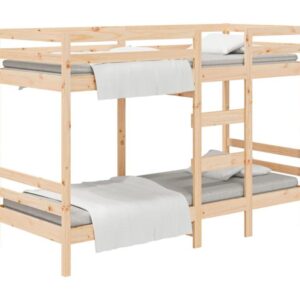 Etagenbett 75x190 cm Massivholz Kiefer UUEZ33632