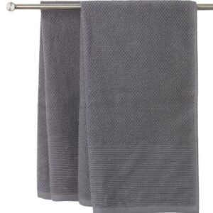 Bath towel GISTAD 65x130 grey