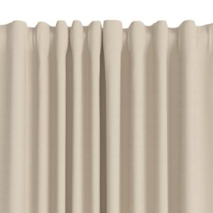 Curtain ROXEN 1x140x245 beige
