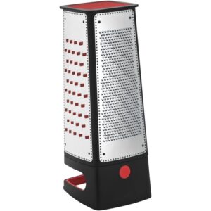 Four-sided grater with collection container