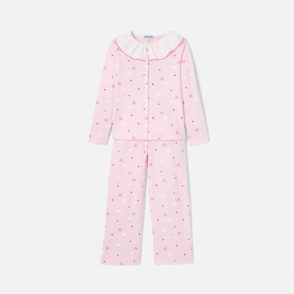 Girl interlock pyjamas