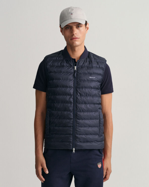 Light Padded Bomber Gilet