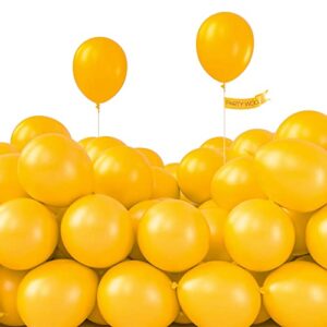 Yellow Balloons 120 pcs 5 inch for Party Decorations