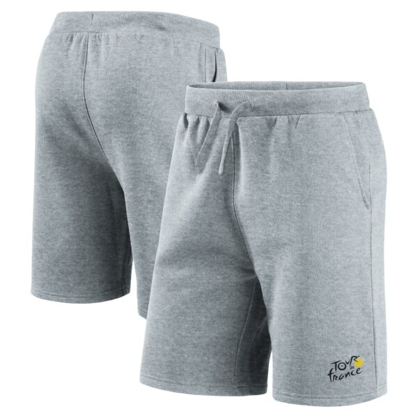 Short de survêtement avec logo principal du Tour de France - Gris sport