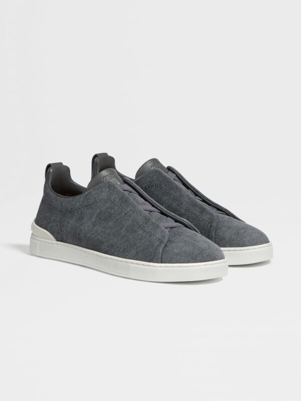Dark Taupe Canvas Triple Stitch™ Sneakers