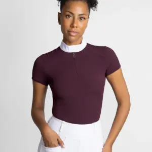 Air Short Sleeve Show Shirt (Mulberry)