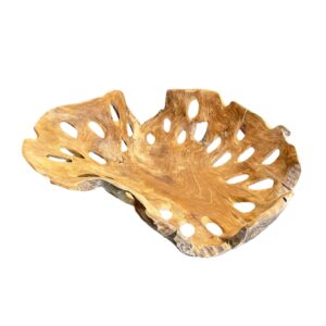 Wooden eyelet bowl