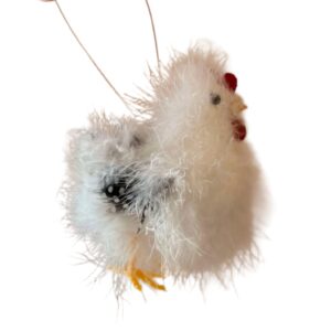 Soft Feathered Bird Ornament