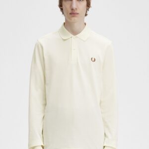 The Fred Perry ShirtM6006 Ecru Whisky Brown