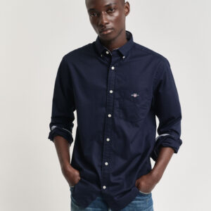 Seasonal Essential Regular Fit Archive Shield Poplin Shirt