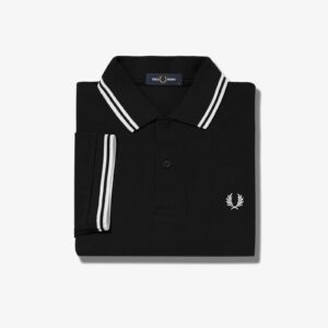 The Fred Perry ShirtM3600 Black / White / White