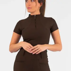 Short Sleeve Base Layer (Chocolate)