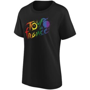 Tour de France Pride Splatter Graphic T-Shirt - Womens