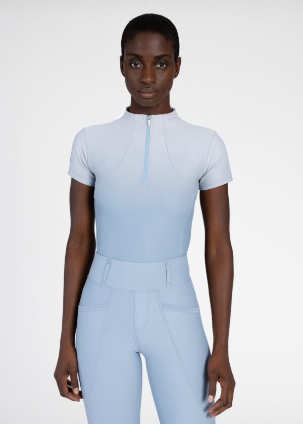 Ombré Short Sleeve Base Layer (Aqua)