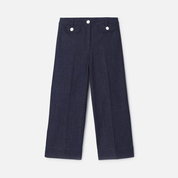 Girl wide-leg jeans