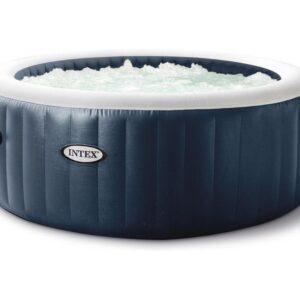 Spa gonflable Decoepure Blue Navy rond Bulles 4 places - Decoepure