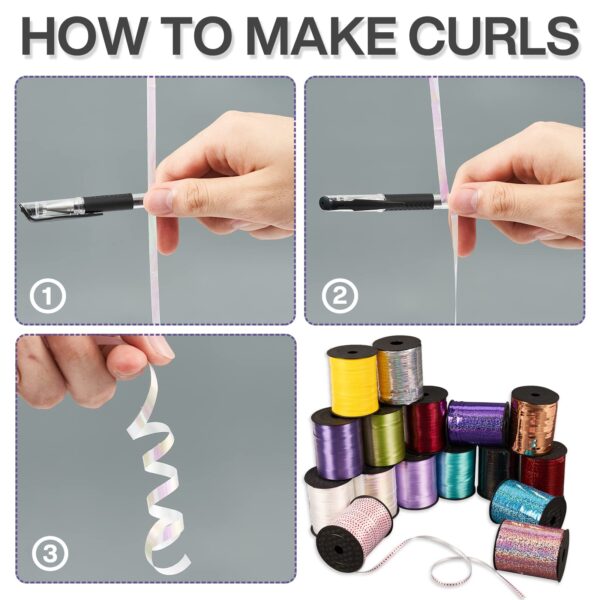 Iridescent Curling Ribbon - 500 Yard - Image 3