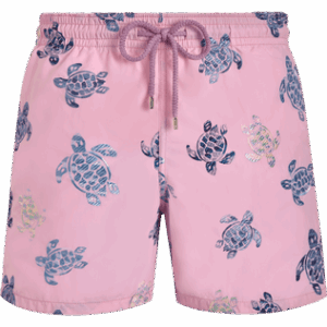 Men Swim Shorts Embroidered Tortue Multicolore - Limited Edition
