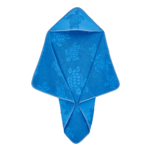 Baby Beach Towel Turtle Jacquard Solid