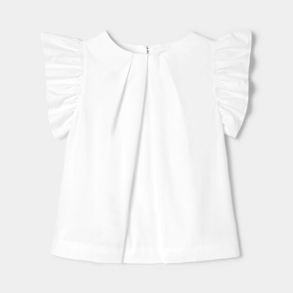 Girl blouse in fil à fil