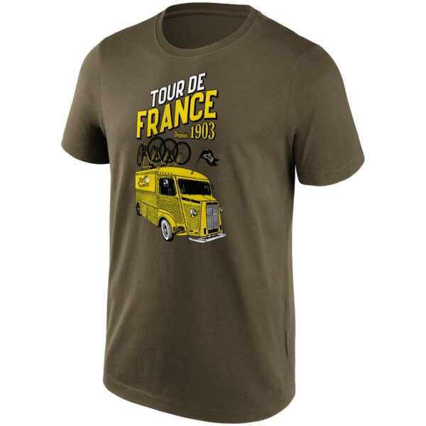 Le Tour de France Vintage Van T-shirt graphique