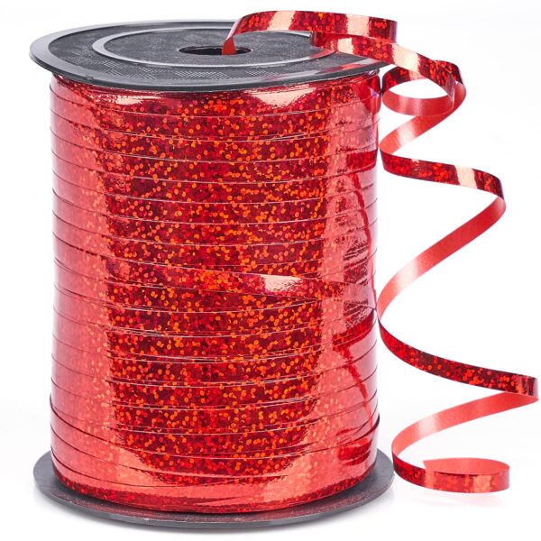 Red Curling Ribbon for Crafts - Image 6