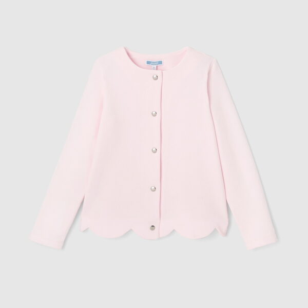Girl fleece cardigan