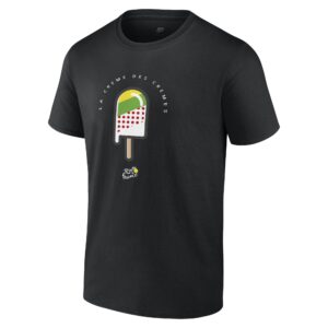 T-Shirt Tour de France Ice Lolly Crème Graphique