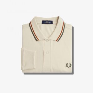 The Fred Perry ShirtM3636 Oatmeal / Nut Flake / Field Green