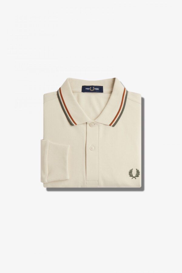 The Fred Perry ShirtM3636 Oatmeal / Nut Flake / Field Green