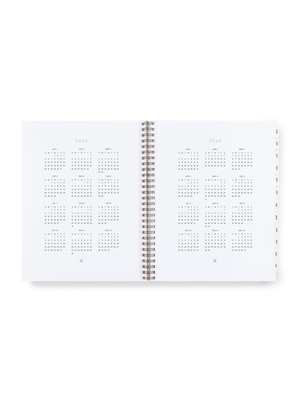 2025-2026 Academic Year Planner Taupe - Image 3