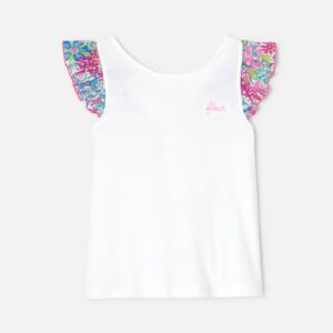 Girl T-shirt with crossed straps
