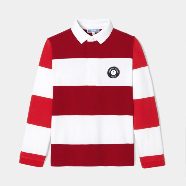 Boy long-sleeved polo shirt