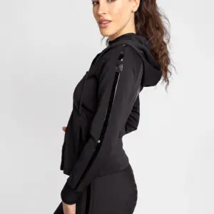 Reflection Zip Hoodie (Black)