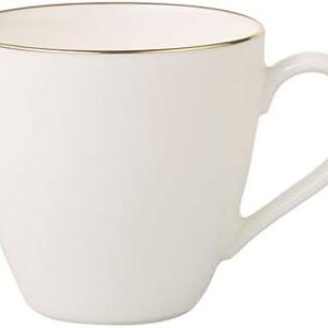 Villeroy & Boch Signature Anmut Gold mocha/espresso cup, 100 ml, white/gold
