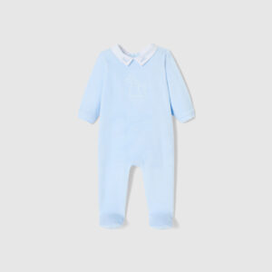 Baby boy velvet pyjamas