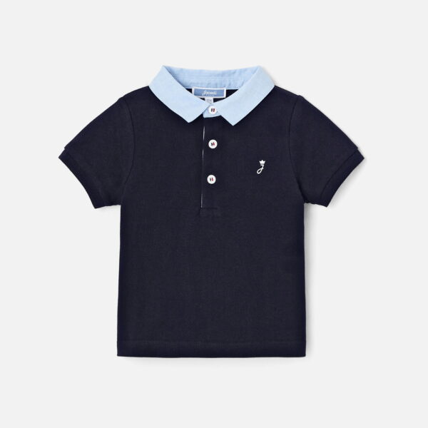 Baby boy short-sleeve polo shirt