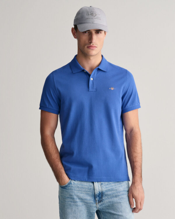 Regular Fit Shield Piqué Polo Shirt