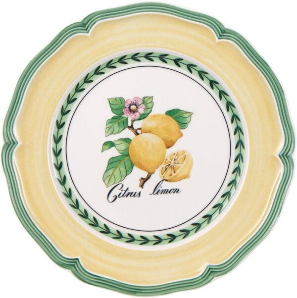 French Garden Valance Salad Plate Set of 6 by Villeroy & Boch - 8.25 Inches
