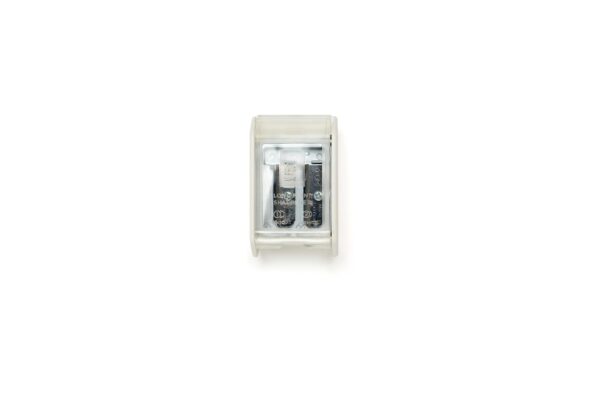 two-step long point sharpener white